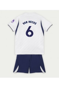 Tottenham Hotspur Jan Paul van Hecke #6 Babyklær Hjemme Fotballdrakt til barn 2026-27 Korte ermer (+ Korte bukser)